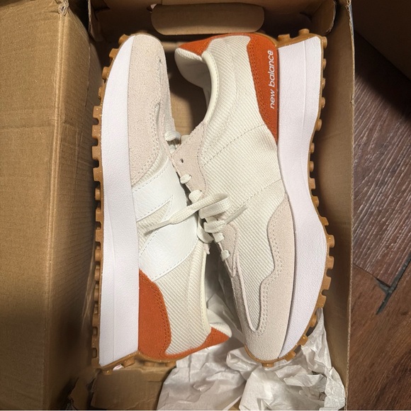 New Balance Shoes - New Balance 327 Sea Salt Rust Oxide Women Sz 7.  M 5.5